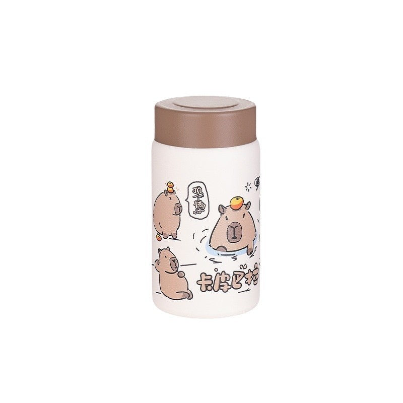 Capybara Mini Water Cup for Girls 316L Stainless Steel Insulated Cup Small Capacity