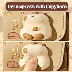 Capybara Stress-Relief Pencil Case