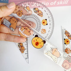 Capybara Ruler Set