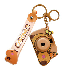 Capybara Hanging Bag Projector Camera Keychain