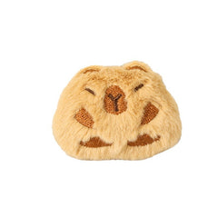 Capybara Plush Brooch