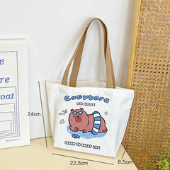 Capybara Canvas Bag